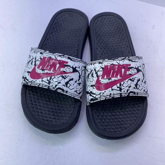 Nike Benassi JDI Print Slides - Women's Size 6 - Picture 1 of 5